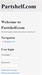 Mobile Screenshot of partshelf.com